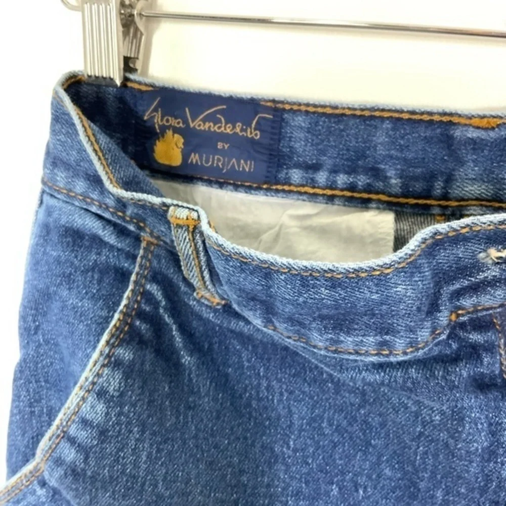 Vintage 80s Gloria Vanderbilt for Murjani skinny Jeans Modern 8 disco era rare‎